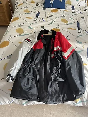 Buy Sidi Large Waterproof Jacket In Red And Black, Hardly Worn • 30£