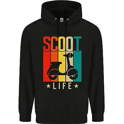 Buy Scoot Life Scooter Motorcycle Mens 80% Cotton Hoodie • 19.99£