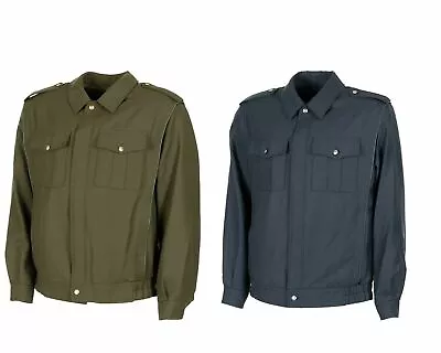 Buy Czech Army Surplus Service Uniform Field Jacket Olive Blue BRAND NEW UNISSUED • 16.99£