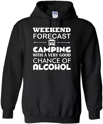 Buy Campervan Funny Hoodie, Camping Hoody, Camper Alcohol Hooded Sweat • 20.99£