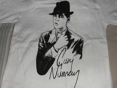 Buy GARY NUMAN  - White T-Shirt.  Unworn.  Small Size. 50% Cotton/50% Modal. • 7.95£