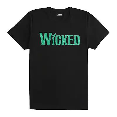 Buy Wicked The Musical Inspired T-shirt GLITTER Green Broadway West End Unofficial  • 8.99£