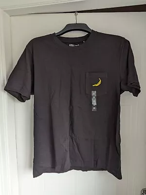 Buy BNWT Andy Warhol Banana Pocket Black Jersey Cotto • 9.95£