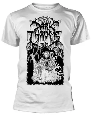 Buy Darkthrone Sempiternal Past White T-Shirt OFFICIAL • 16.59£