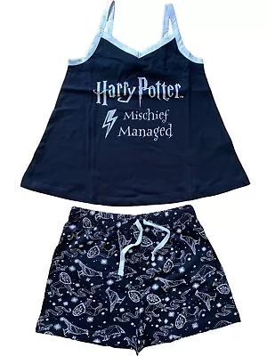 Buy New Girls Harry Potter Pyjamas.top & Shorts.7-8yrs. • 6.95£