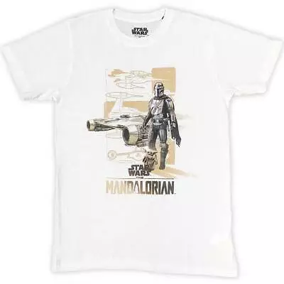Buy Official Licensed Star Wars The Mandalorian Grogu T-shirt New Size's M-xl • 13.50£