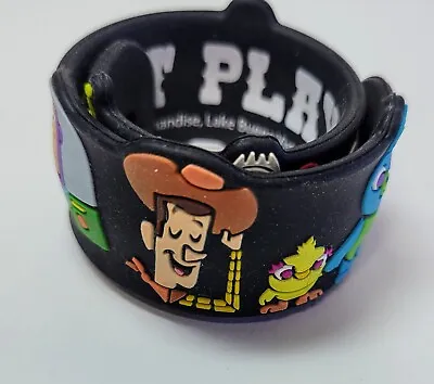 Buy Disney Parks Pixar Toy Story 4 Movie Forky Woody Buzz Bo Peep Slap Snap Bracelet • 10.33£