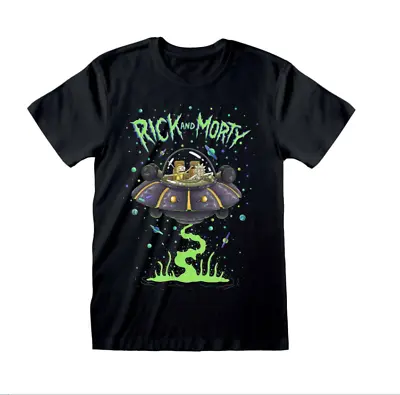 Buy Official Rick And Morty - Spaceship T-shirt • 14.99£
