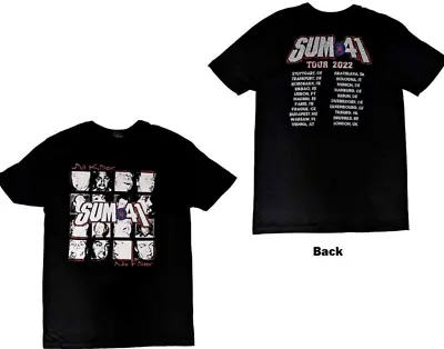 Buy Sum 41 Unisex T-shirt: All Killer No Filler European Tour 2022 Merch Med Black • 22.97£