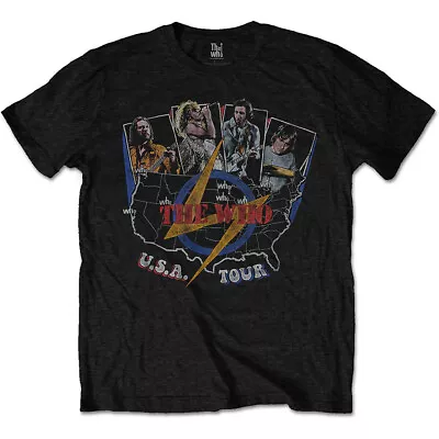 Buy The Who Vintage USA Tour Official Tee T-Shirt Mens Unisex • 15.99£