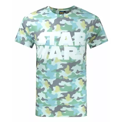Buy Star Wars: The Book Of Boba Fett Mens Camo T-Shirt NS8035 • 25.19£