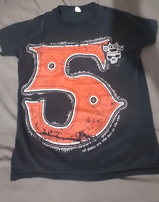 Buy 5FDP Five Finger Death Punch Pit Crew Black T-Shirt M Medium • 34£