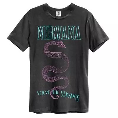 Buy Amplified Nirvana Serve The Serpants  T-Shirt • 18.36£