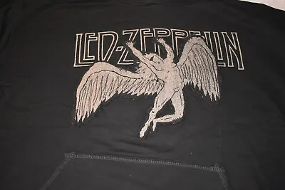 Buy 2007 Led Zeppelin Black Pullover Hoody Size Large L LG Swag Line 1977 US Tour  • 28.34£