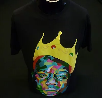 Buy The Notorious B.I.G Biggie Mosaic Crown T Shirt Size XL • 7.90£