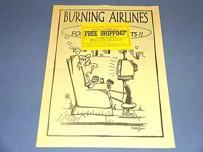 Buy Burning Airlines Merchandise Catalog 2000 T-Shirts Nine Inch Nails Korn Nirvana • 22.68£