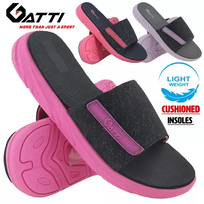 Buy Womens Ladies Beach Memory Foam Summer Comfort Slippers Flip Flop Casual Sandals • 7.95£