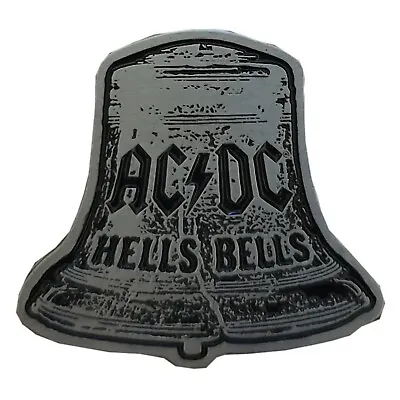 Buy AC/DC Hells Bells Metal Pin Button Badge Official Rock Band Merch • 12.63£
