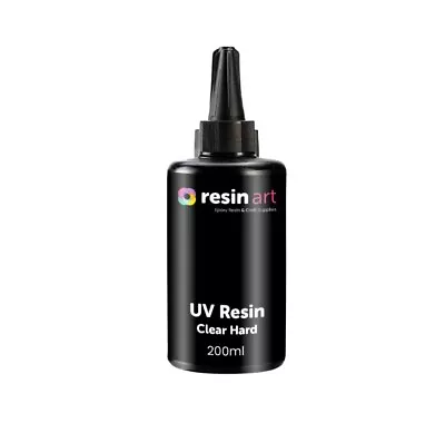 Buy 200g UV Resin Ultraviolet Fast Cure Clear Hard For Small Crafts And Jewellery UK • 25£