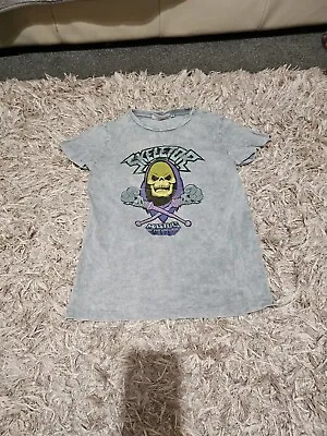 Buy Boys Age 10 Years T-shirt From Next Skeletor Theme • 3£