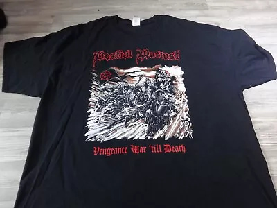 Buy Bestial Warlust Black Metal Shirt L Gildan Sadistik Exekution Revenge • 35.97£