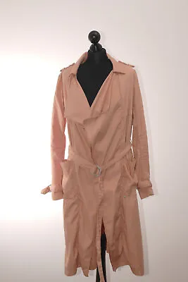 Buy Khujo Women's Coat Trenchcoat Narissa S Salmon Uni Long Belt Light With Cotton • 60.90£