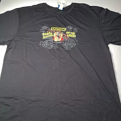 Buy Warner Brothers Movie World Tasmanian Devil T Shirt Mens Size 4XL Black Casual • 21.28£