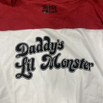 Buy NEW Harley Quinn Daddys Little Monster Suicide Squad Licensed Tee Shirt Size 3XL • 23.16£