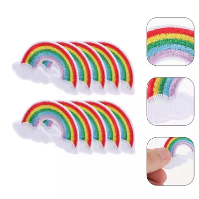 Buy  10 Pcs Pants Repair Patches Jean Jacket For Girls Sewing Applique Hat Clothing • 7.58£
