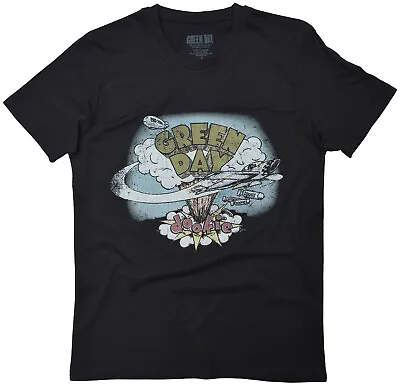 Buy Green Day Vintage Dookie T Shirt  Official Licensed Black New • 14.79£