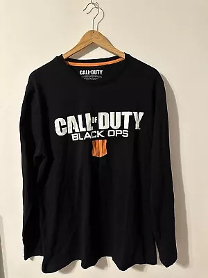Buy Call Of Duty Black Ops Mens T-Shirt Black Size Large Pre-loved Tee Top Authentic • 2£