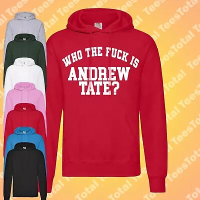 Buy Who The Fu*k Is Andrew Tate? Hoodie | Greta Thurnberg | Activisim • 27.99£
