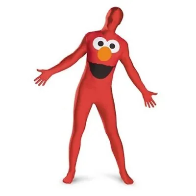 Buy Disguise Sesame Street Elmo Bodysuit Teen/Adult Costume XL 42-46 • 26.75£