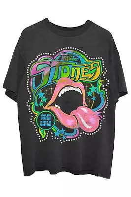 Buy The Rolling Stones Some Girls Neon Diamante Tongue T Shirt • 17.95£