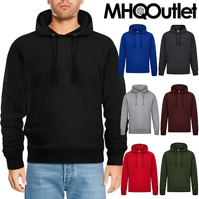 Buy Mens Hoodies Pullover Fleece Hooded Jumper Casual Hood Sweat Premium Quality Top • 17.98£