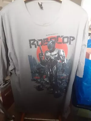 Buy ROBOCOP  ALEX MURPHY T Shirt 3xl Grey • 6.99£