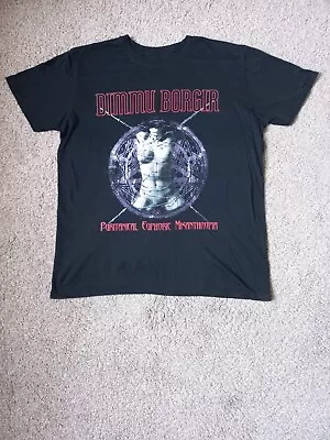 Buy Dimmu Borgir Puritanical T-Shirt - Size L - Heavy Black Metal - Cradle Of Filth • 12.99£