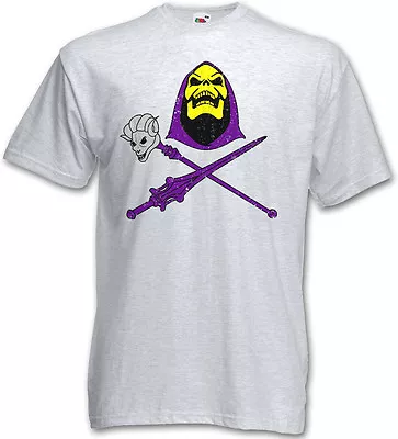 Buy SKELETOR SKULL & WEAPONS T-SHIRT - Masters Of Motu Logo Kult The Universe Shirt • 17.13£