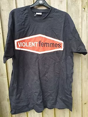Buy VIOLENT FEMMES- Band Tour T-shirt Size XL Goth Metal Vintage - 2004 UK Tour • 35£