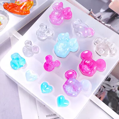 Buy 3D Mouse Silicone Resin Mould DIY Epoxy Jewelry Pendant Mold Making Craft Tool • 3.25£
