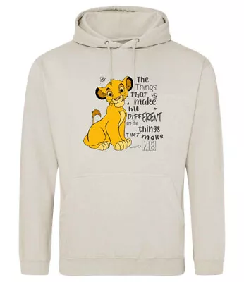 Buy Simba Hoodie Sweater Sweatshirt Hoody Unisex Adults Kids Personalised Disney • 21.99£