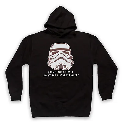 Buy Short For A Stormtrooper Unofficial Star Wars Sci Fi Adults Unisex Hoodie • 25.99£