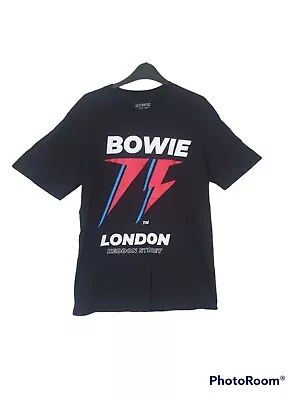 Buy David Bowie Heddon Street London Graphic T Shirt Black & Red, Medium. Merch VGC. • 25£