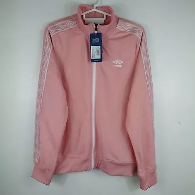Buy Umbro Women's Track Top Jacket Pink Size XL New • 16.99£