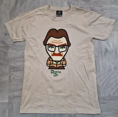 Buy Breaking Bad T-shirt Mens Small Beige Gildan Heisenberg Plastic Head Cotton • 8.95£