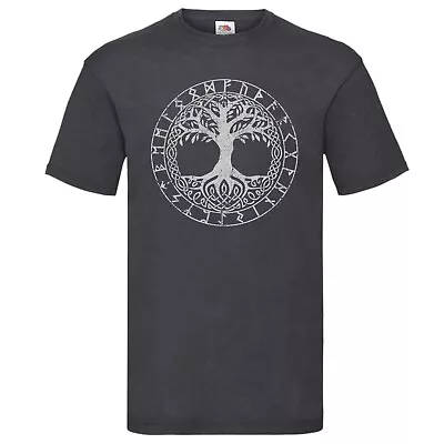 Buy Yggdrasil World Tree Viking Symbol T-Shirt Birthday Gift • 14.99£