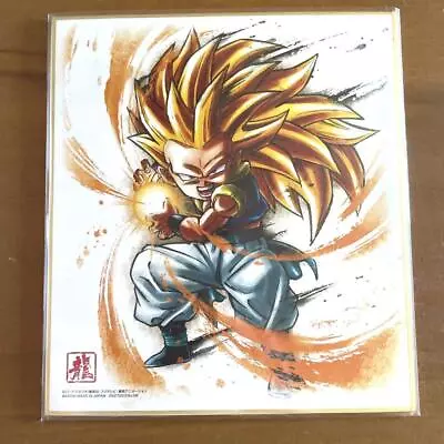 Buy Dragon Ball Gotenks Super Saiyan 3 Shikishi ART Bandai Anime Goods From Japan • 15.03£