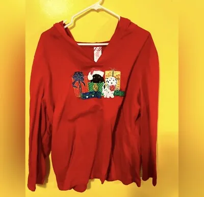 Buy Women’s Christmas Dogs Presents Hoodie Sweatshirt • 9.65£