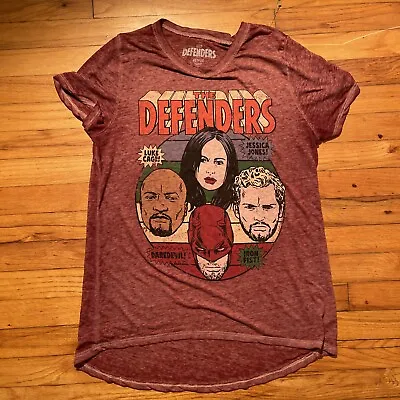Buy Netflix Marvel The Defenders T-Shirt XL Daredevil Jessica Jones Luke Cage • 17.01£