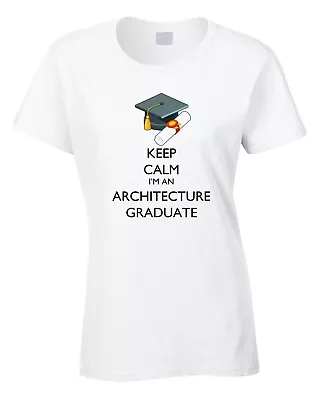 Buy Architecture Graduate Ladies T-Shirt Graduation Gift Idea Architect University • 10.99£